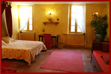 Chambres d'hôtes Les Florentines - Chambre jonquille, vue de la chambre