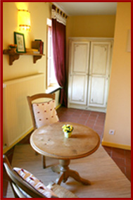 Chambres d'hôtes Les Florentines - Chambre Vanille, vue de la chambre